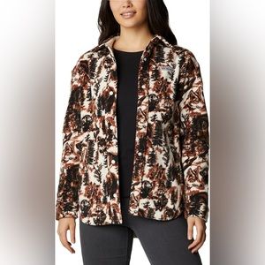 Columbia Benton Springs Wolf Fleece Shirt Jacket